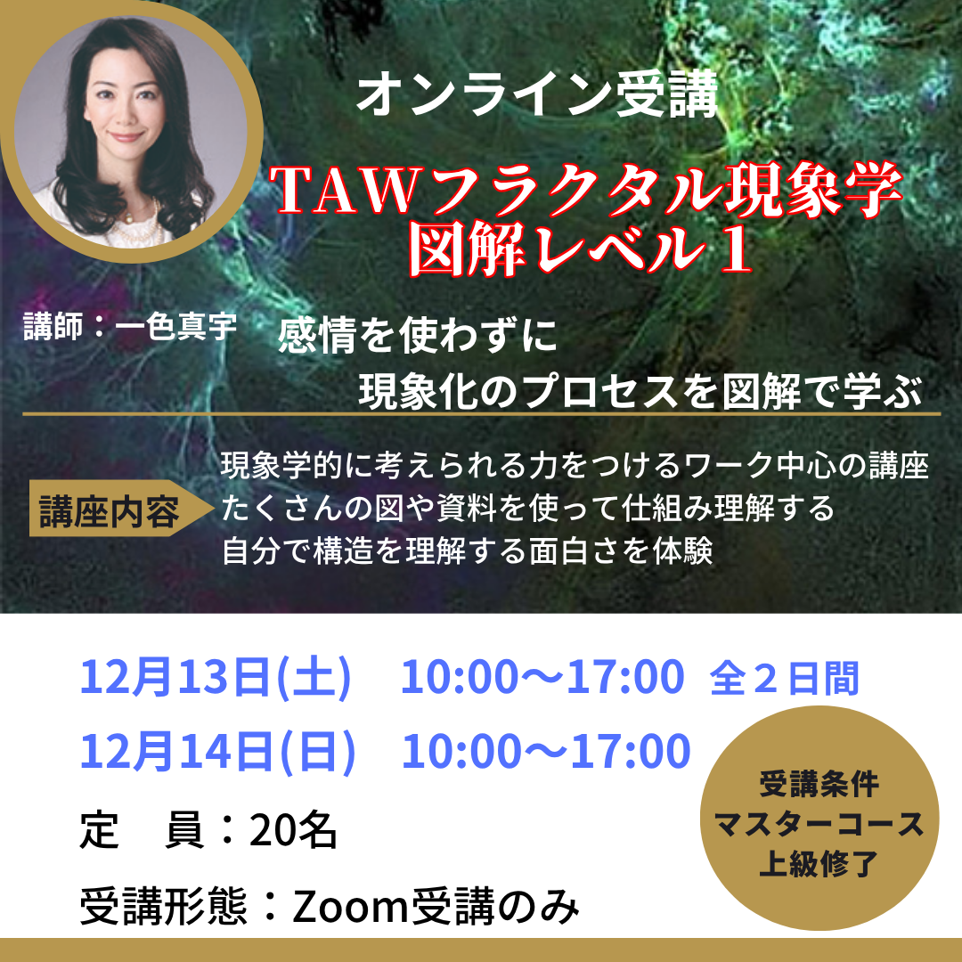 TAWフラクタル現象学　図解レベル１